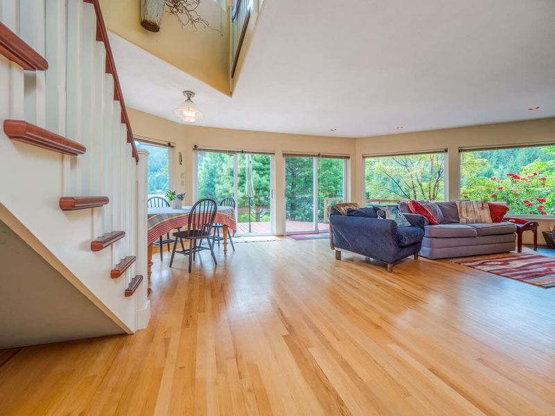 Open plan living spaces. 