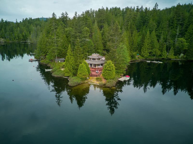 North Lake Waterfront Home on the point. 