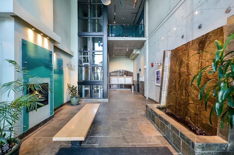 The building common area foyer. 