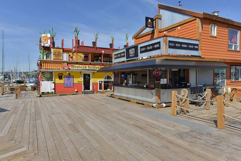 Just steps away from Fisherman's Wharf. 