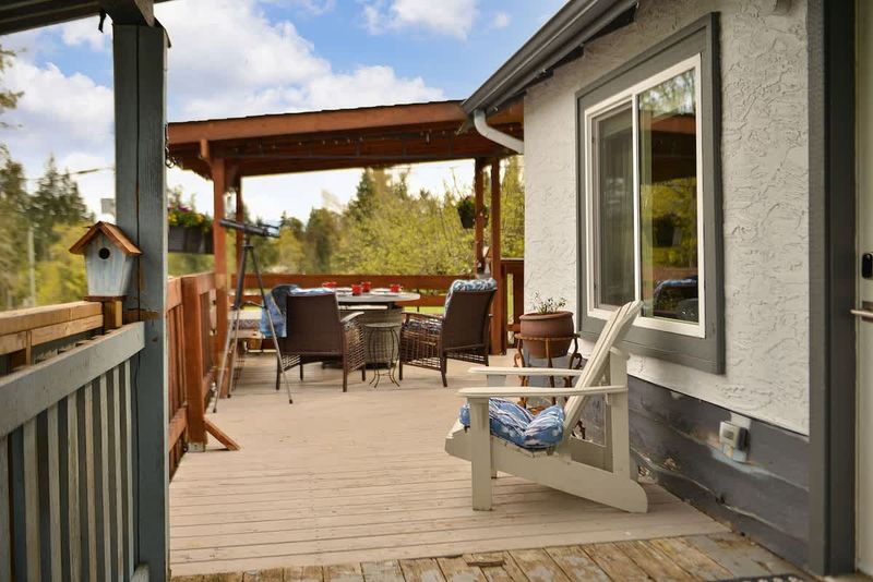 Lots of outdoor deck space to enjoy.
