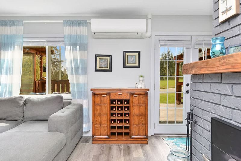 Spacious living room space.