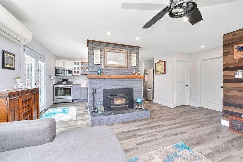 Spacious living room space.