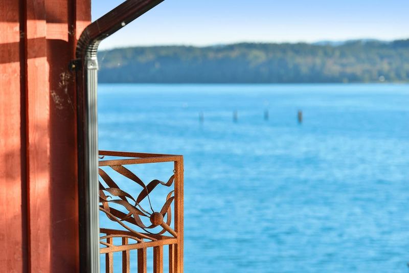 Views from the balcony.