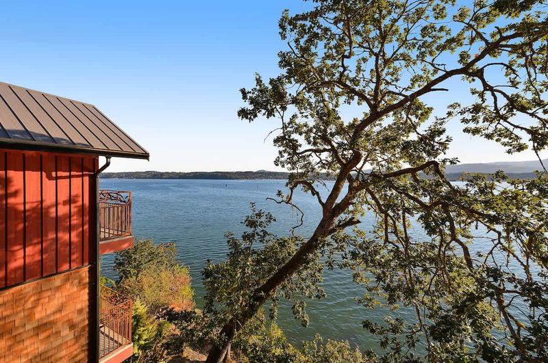 Views from the balcony.