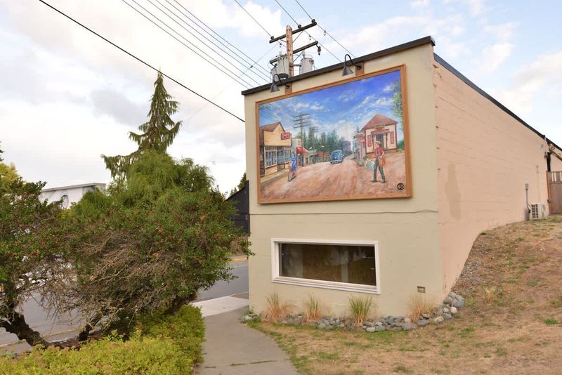 World famous Chemainus murals.