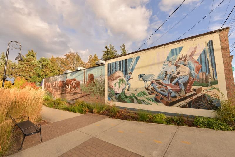 World famous Chemainus murals.