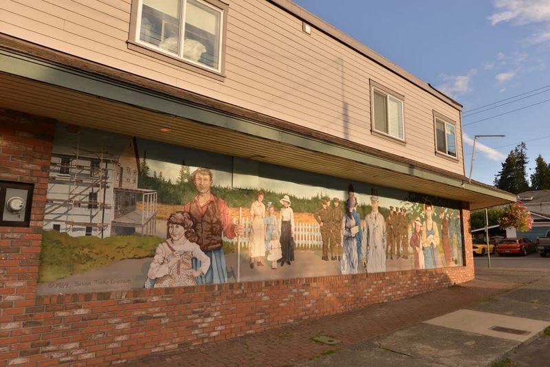 World famous Chemainus murals.