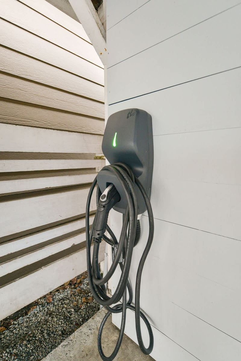 EV charger. Bring your electric car.