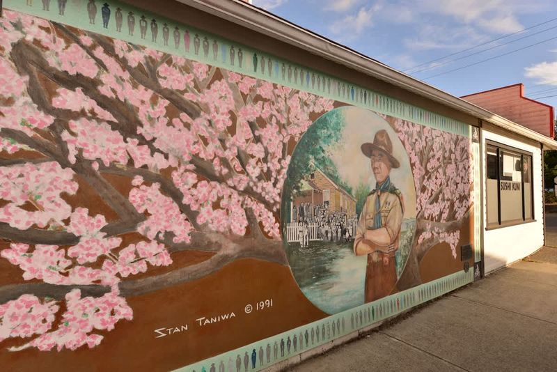 World famous Chemainus murals.