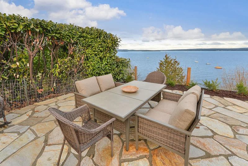 Oceanside patio living.