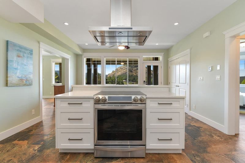 Second full kitchen on the lower floor.