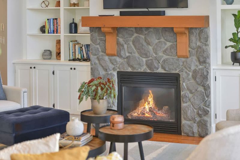 Open plan living room with spectacular views on the main floor.