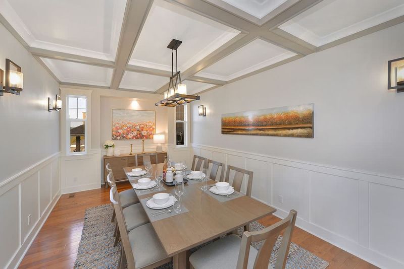 Well appointed formal dining room on the main floor.