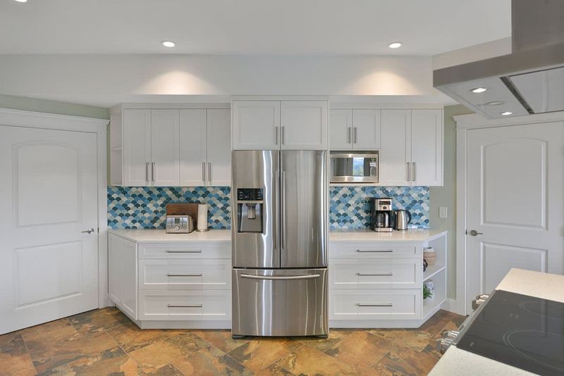 Second full kitchen on the lower floor.