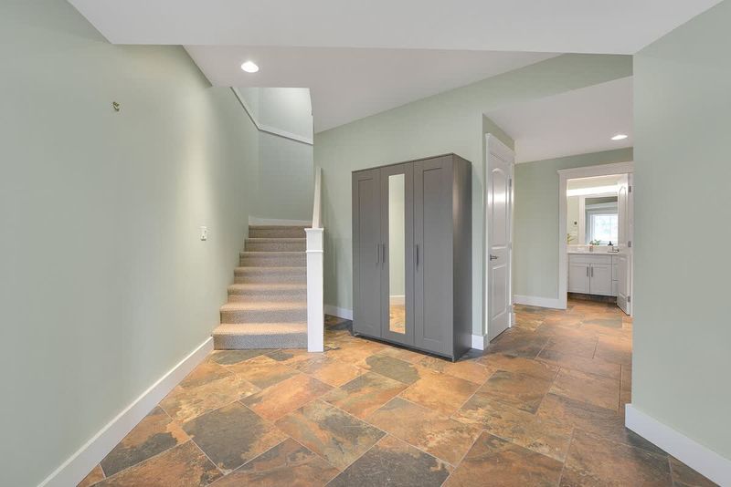 Lower level staircase.