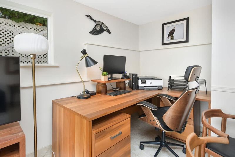 Have to work while traveling? Workspace available.