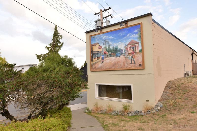 World famous Chemainus murals.
