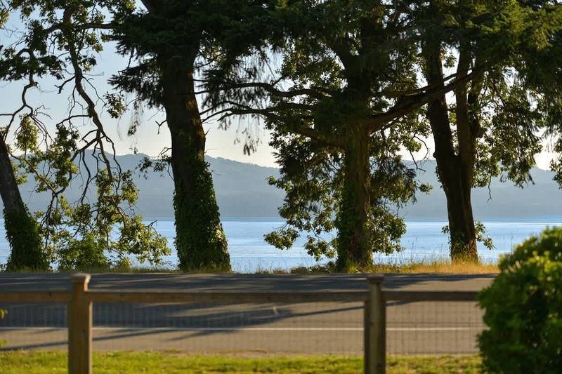 Ocean views from the front yard.