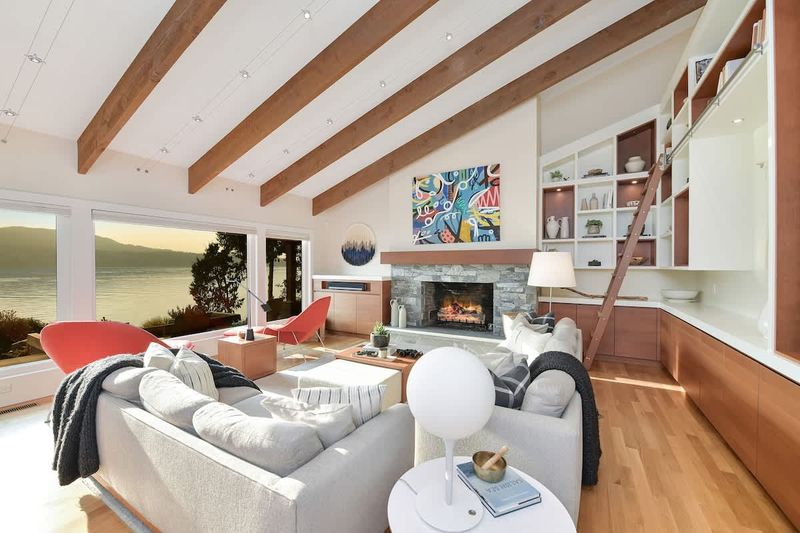 Well appointed living room with incredible views and part of the main open plan area.