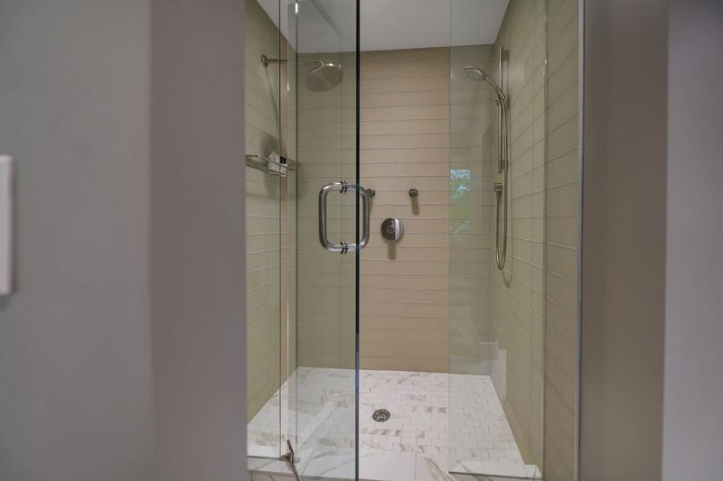 Main level full bathroom.