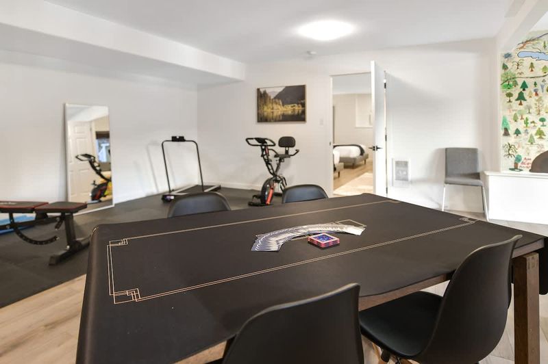 Ground level full rec-family room.