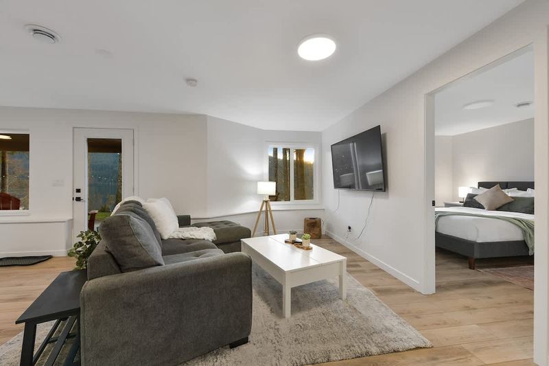 Ground level living room