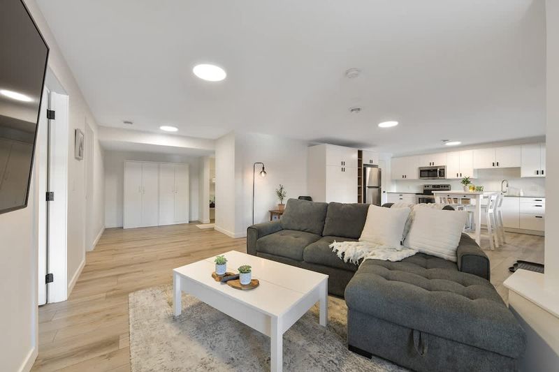 Ground level living room