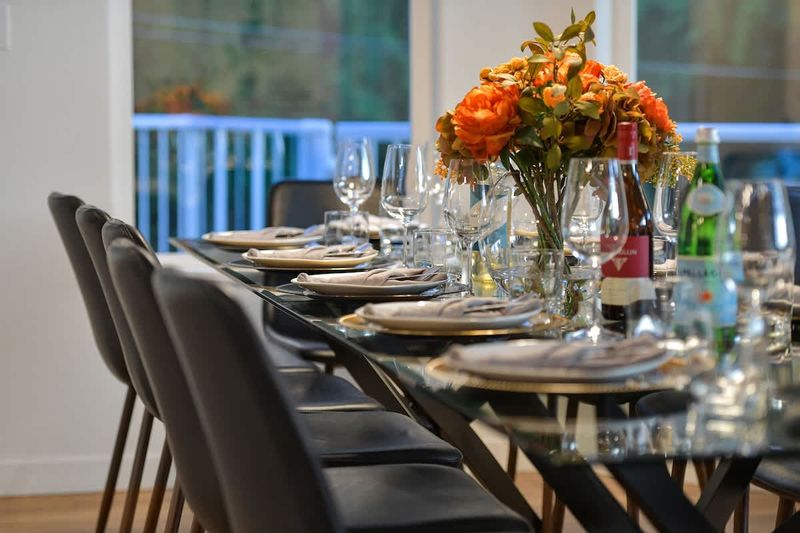 Main level formal dining area.