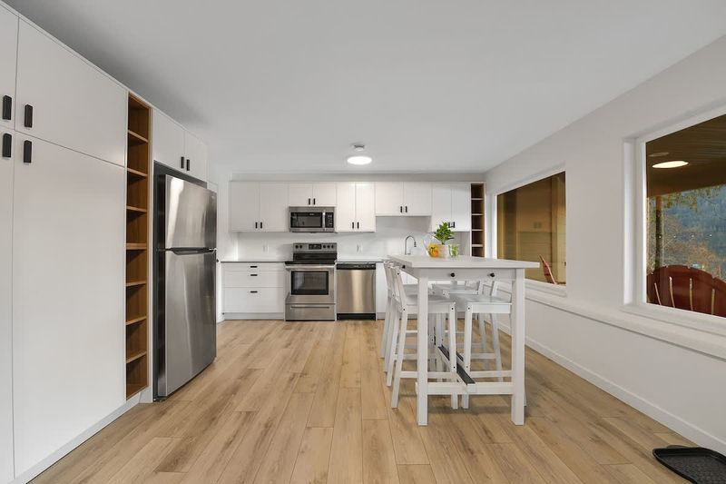 Ground level second full kitchen.