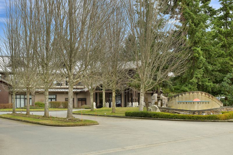 Main entrance to the Sunridge Resort in Parksville.