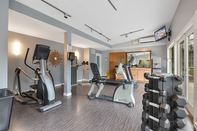 Resort common area gym for guest use.
