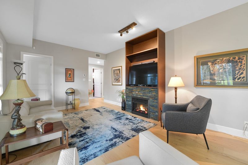 Living room space.