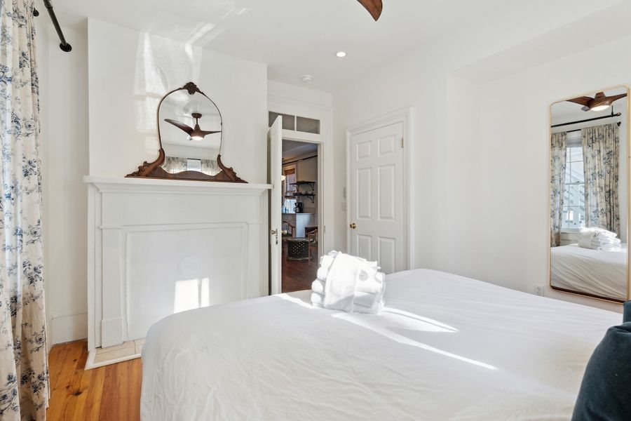 Bedroom #2: King Bed & Ceiling Fan