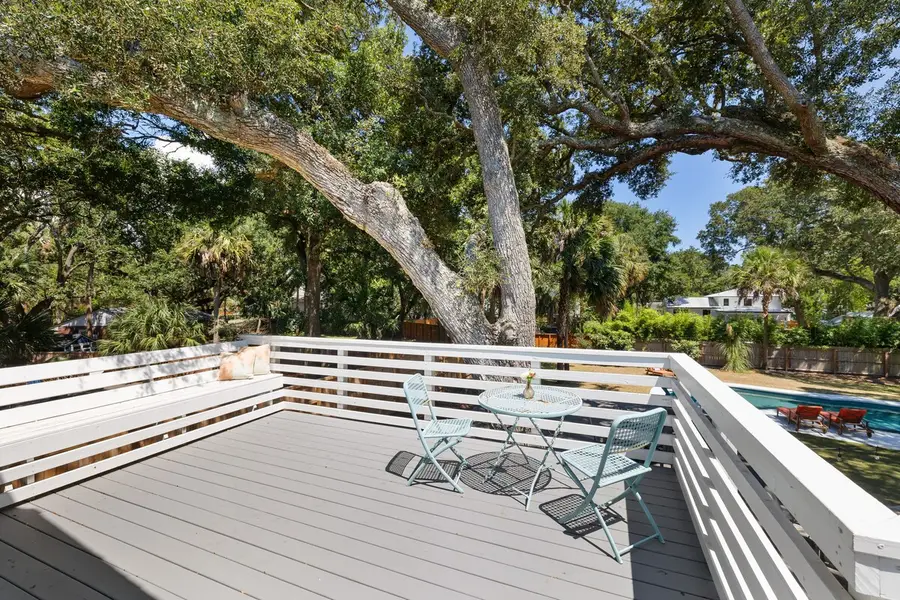 Plenty of room to relax on the private balcony