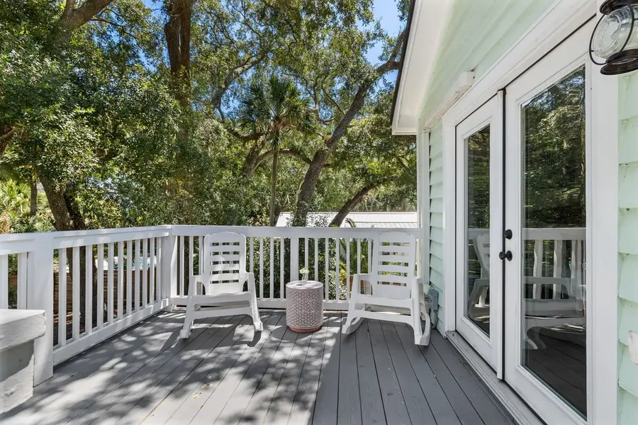 Balcony seating off of Bedroom #1