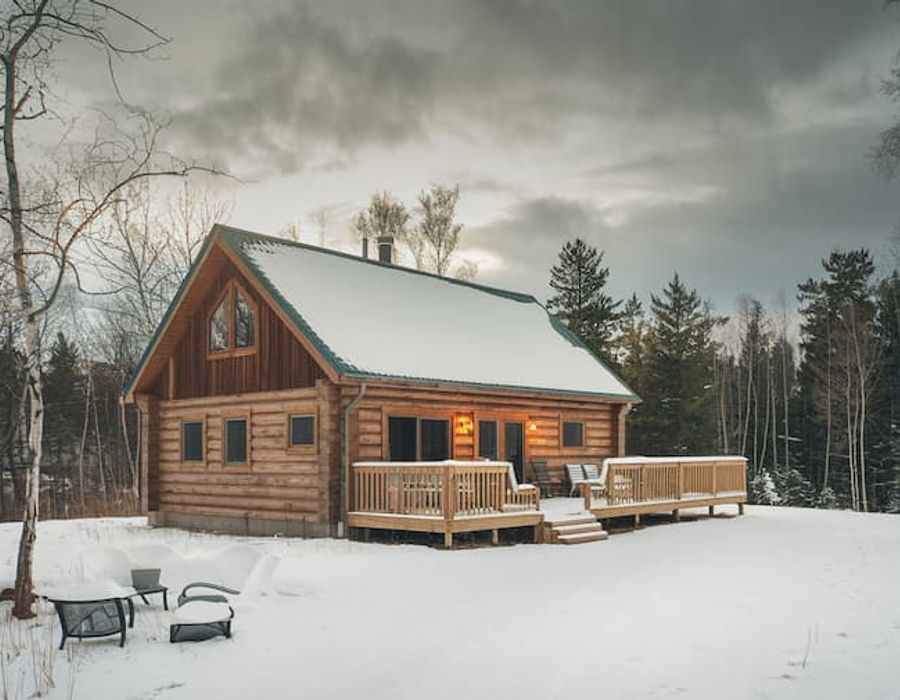 Log cabins