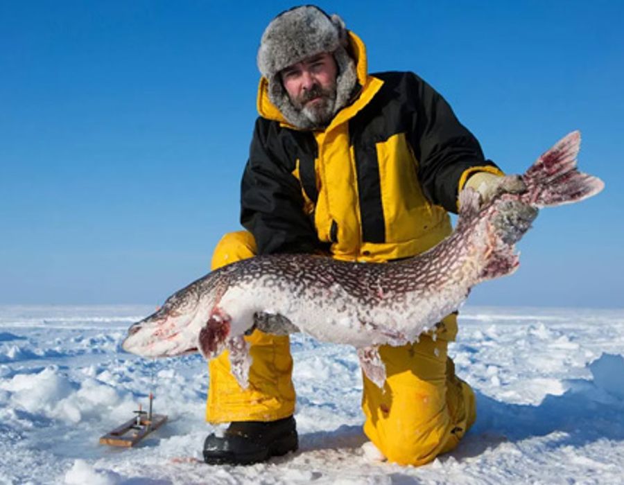 Ice fishing
