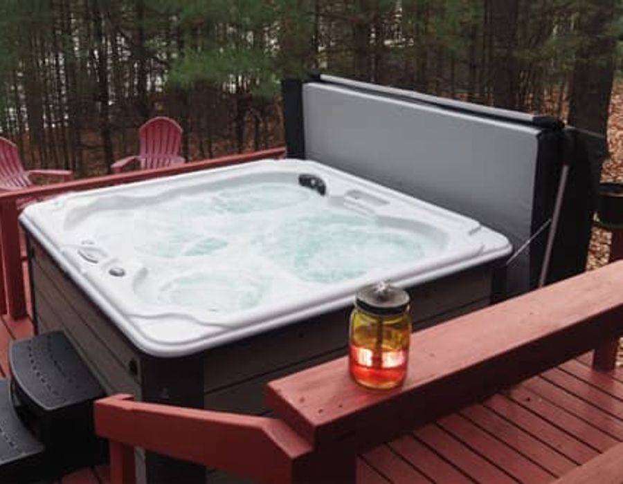 Properties with hot tubs