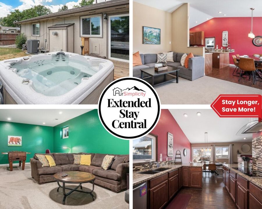 Extended Central-Hot Tub • Near Mtns/Red Rocks/DT Main Image