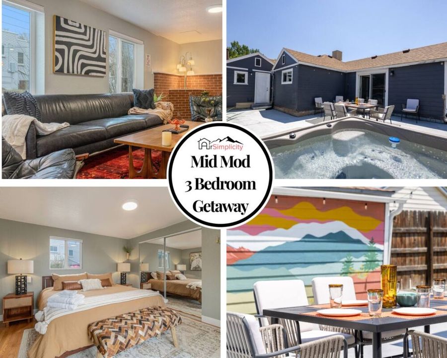 Stylish home near parks w/ grill & yard Main Image