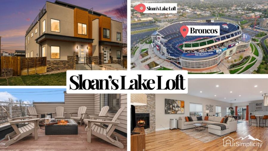 Sloan's Lake Loft | Hot tub & Rooftop Patio Main Image