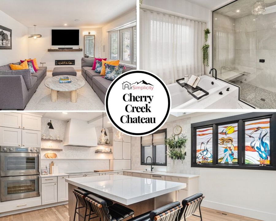 The Cherry Creek Chateau: 2 block walk Main Image