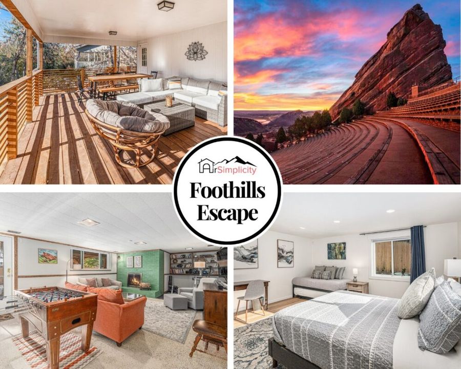Foothills Escape - 10 min to Red Rocks Main Image