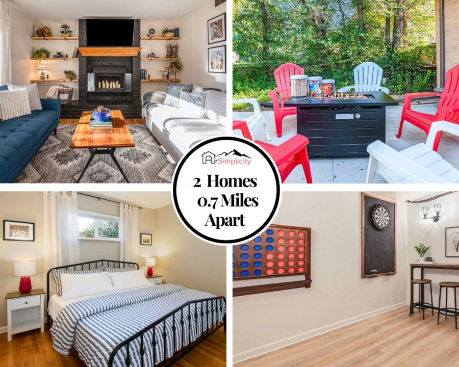 2 Homes  | 10 Bedrooms | 15 min walk apart Main Image