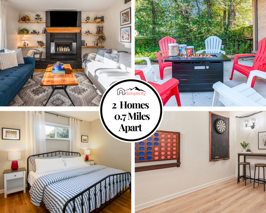 2 Homes  | 10 Bedrooms | 15 min walk apart Main Image