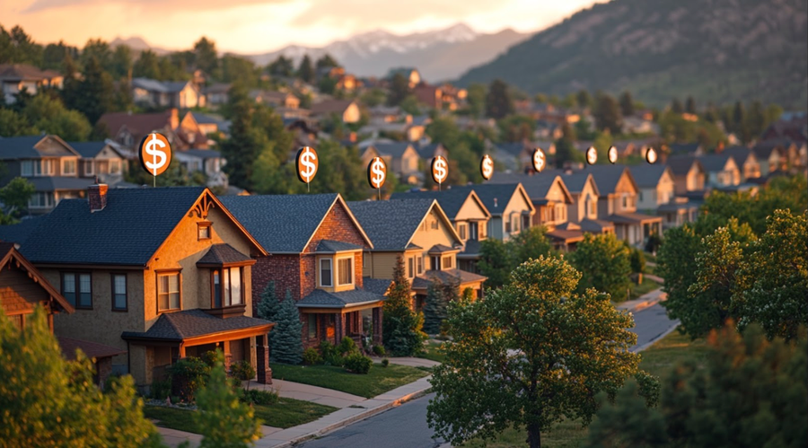 A bunch of houses followign the rules of Colorado Airbnb laws