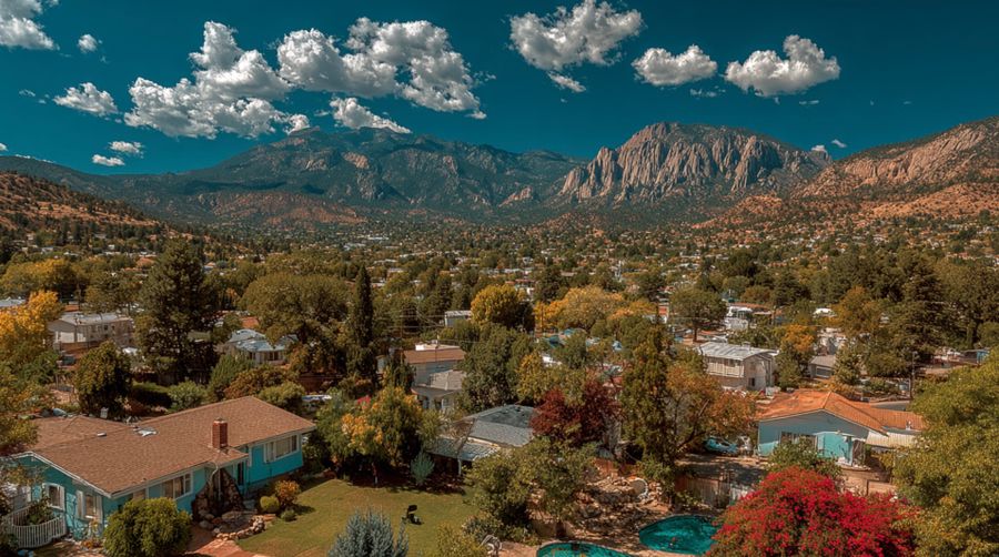 A look at Colorado Springs real estate from a drone above
