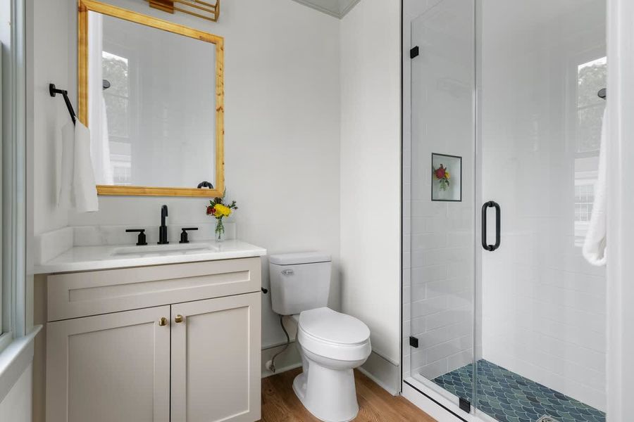 Bathroom #5: Walk-in shower