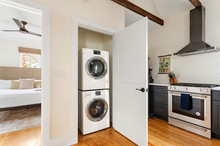 Washer and dryer for your use!